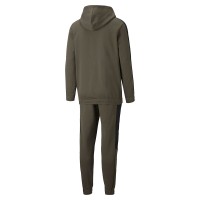 Костюм мужской Puma Hooded Sweat Suit хаки 84584744 изображение 2