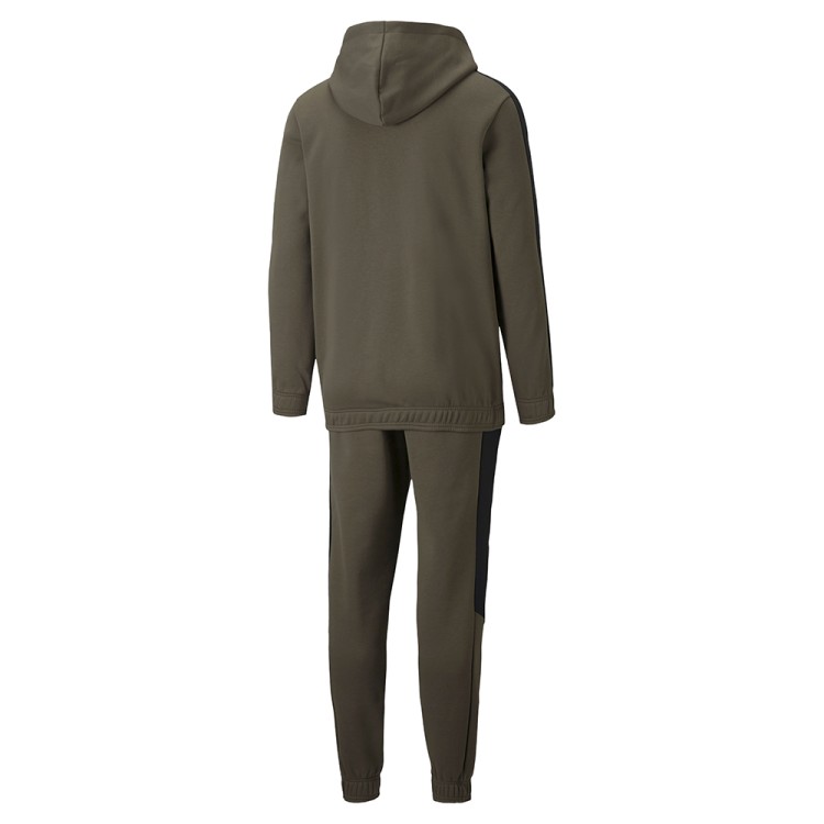 Костюм мужской Puma Hooded Sweat Suit хаки 84584744 изображение 2