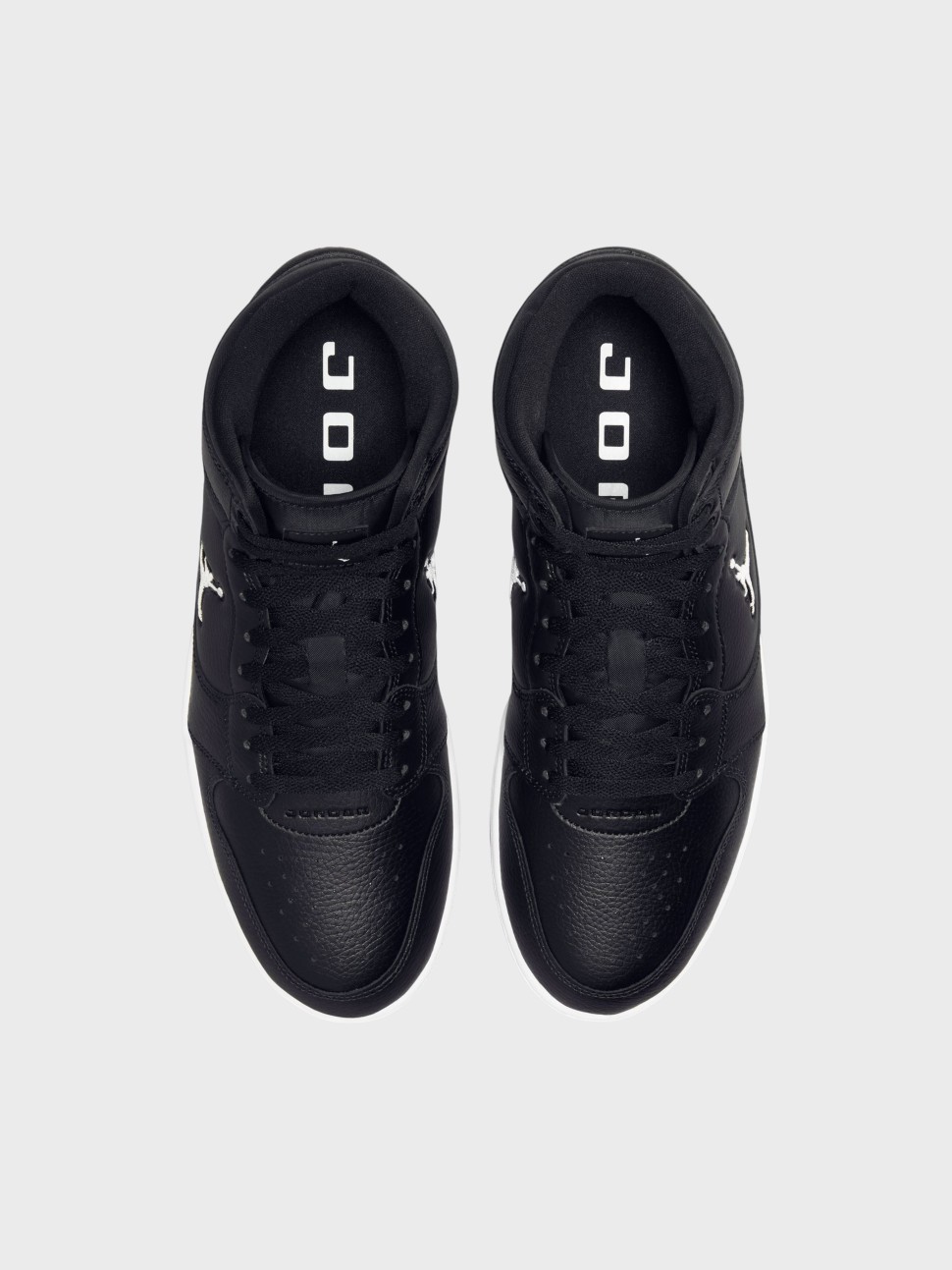 Кроссовки мужские Nike JORDAN COURT CONNECT MID черные IQ5685-001 — фото 8