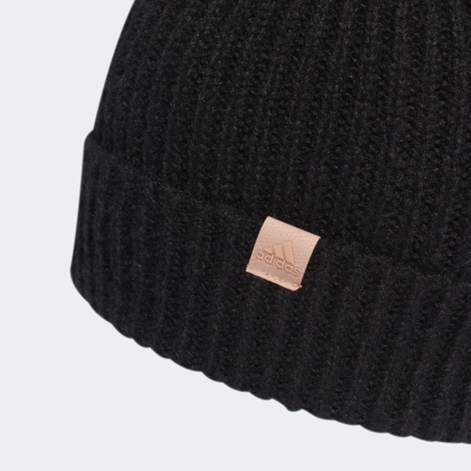 Шапка Adidas W Cuff Beanie чорна GV5090  — фото 2