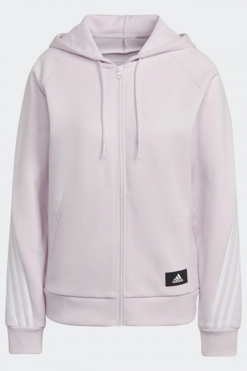 Толстовка женская Adidas W Fi 3S Fz Reg розовая HE1657