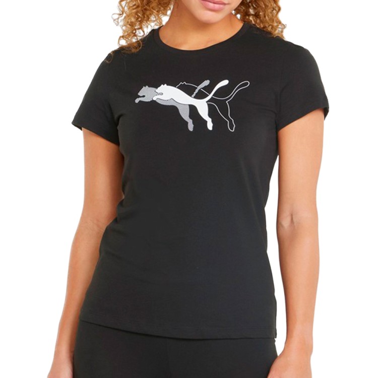 Футболка женская Puma Power Graphic Tee черная 84711201 изображение 1