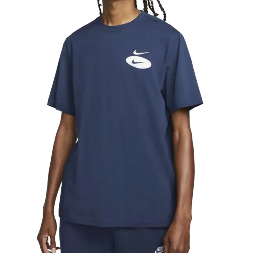 Футболка мужская Nike M Nsw Ess+ Core 1 Tee синяя DM6341-410 — Sport City Футболка мужская Nike M Nsw Ess+ Core 1 Tee синяя DM6341-410