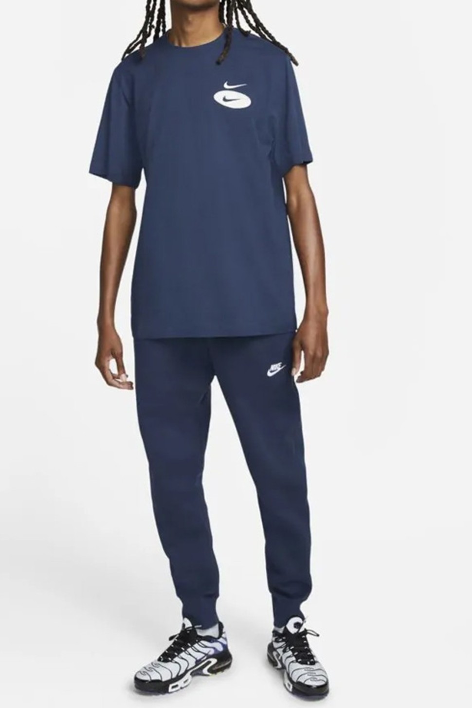 Футболка мужская Nike M Nsw Ess+ Core 1 Tee синяя DM6341-410 — фото 2 — Sport City Футболка мужская Nike M Nsw Ess+ Core 1 Tee синяя DM6341-410 — фото 2