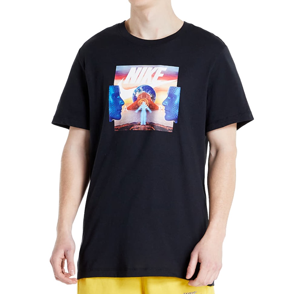 Футболка чоловіча Nike M Nsw Festival Photo Tee чорна DQ1065-010 — фото 1