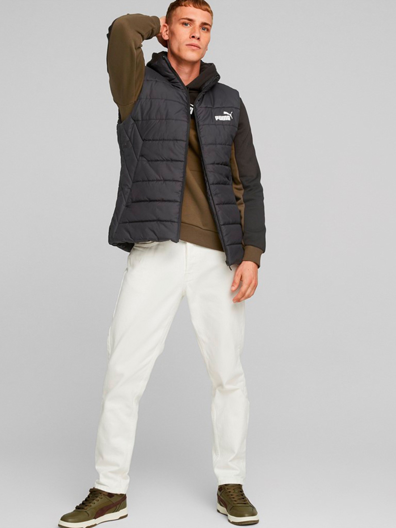 Жилет чоловічий Puma ESS Padded Vest чорний 84893901 изображение 4