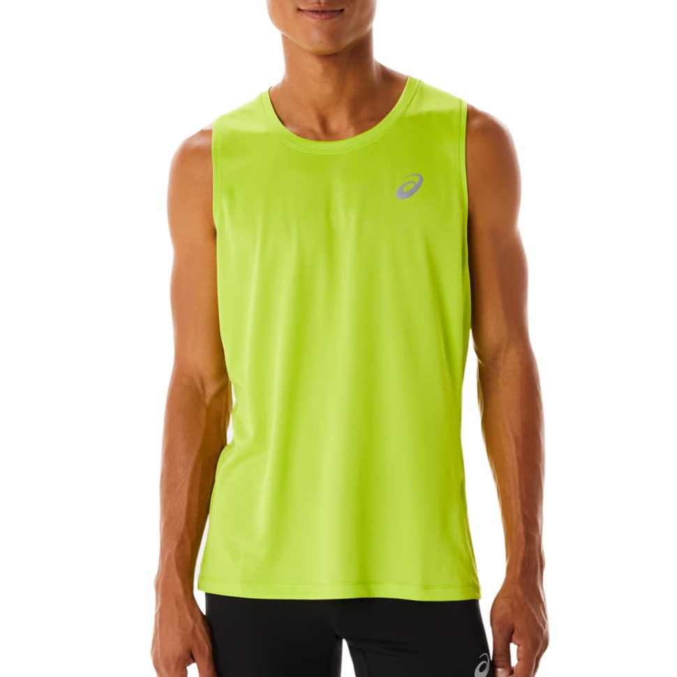 Майка чоловіча Asics CORE SINGLET жовта 2011C338-302 — фото 1