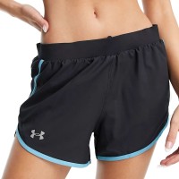 Шорти жіночі Under Armour UA Fly By 2.0 Short чорні 1350196-027 изображение 4