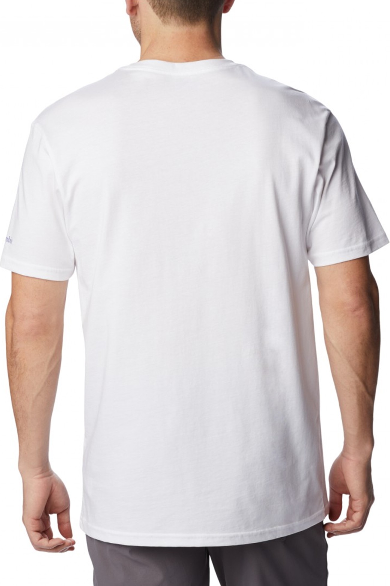 Футболка мужская Columbia Path Lake Graphic Tee II белая 1934814-106 изображение 4