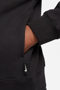 Толстовка чоловіча Nike M NK SWOOSH FLC HZ HOODIE чорна DX0566-013 изображение 5