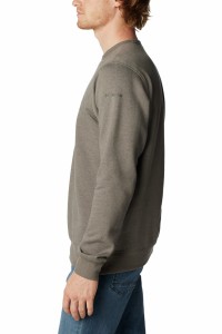 Джемпер чоловічий Columbia Logo Fleece Crew сірий 1884931-028 изображение 3