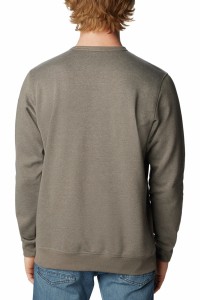 Джемпер чоловічий Columbia Logo Fleece Crew сірий 1884931-028 изображение 5