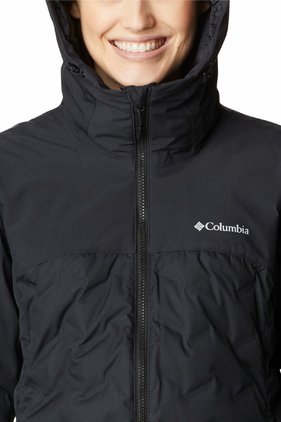 Куртка жіноча Columbia Grand Trek™ II Down Jacket чорна 2007791-010 — фото 3