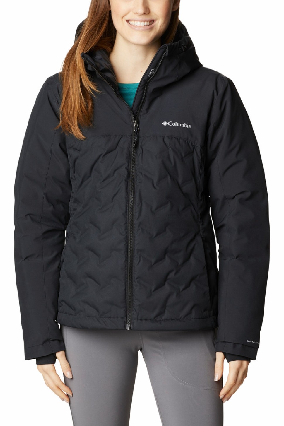 Куртка жіноча Columbia Grand Trek™ II Down Jacket чорна 2007791-010 — фото 9