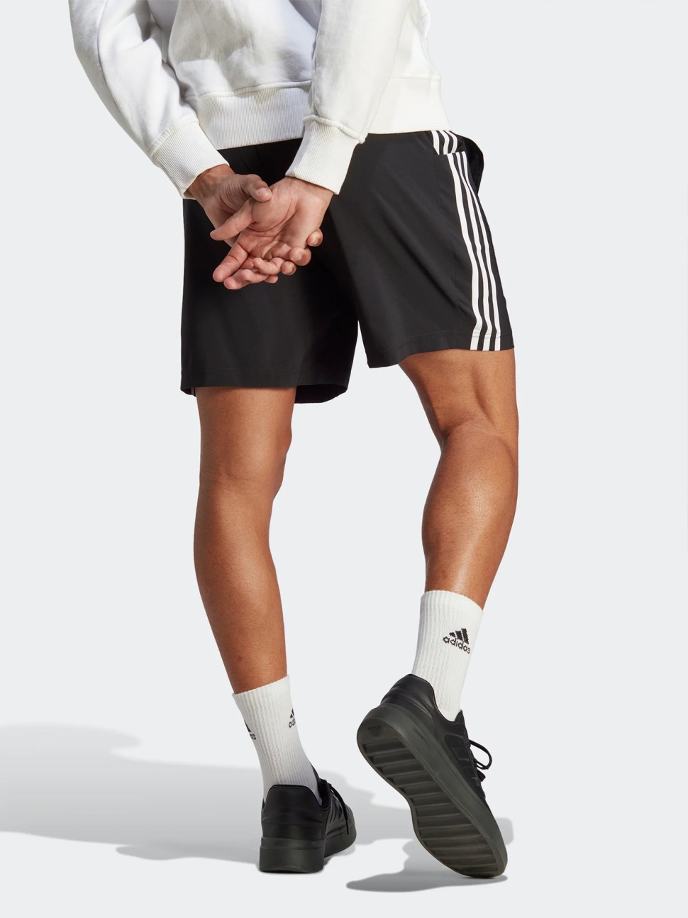 Шорти чоловічі Adidas M 3S CHELSEA чорні IC1484 — фото 3
