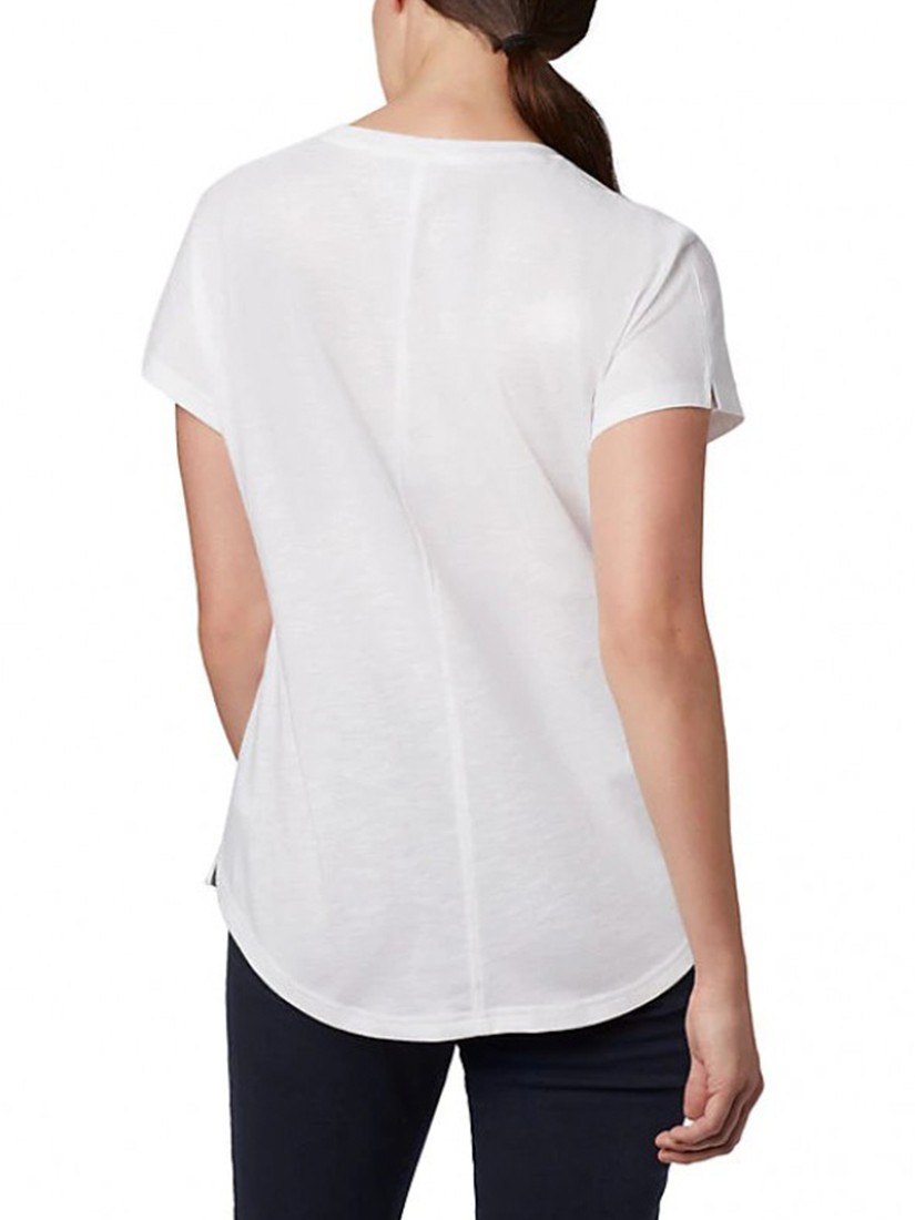 Футболка женская Columbia CADES CAPE™ TEE белая 1888111-100 изображение 3