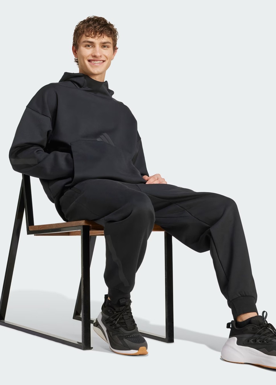 Штани чоловічі Adidas M Z.N.E. PT чорні JD9599 — фото 4