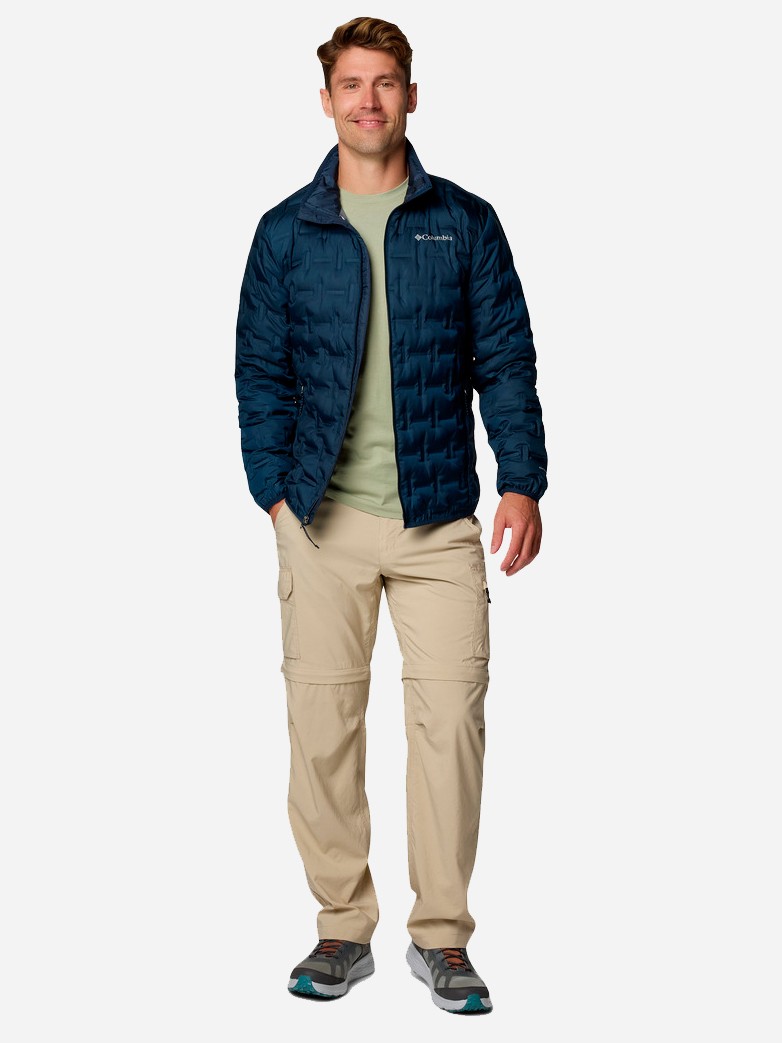 Куртка чоловіча Columbia Delta Ridge™ II Down  Jacket темно-синя 2086241-464 — фото 7