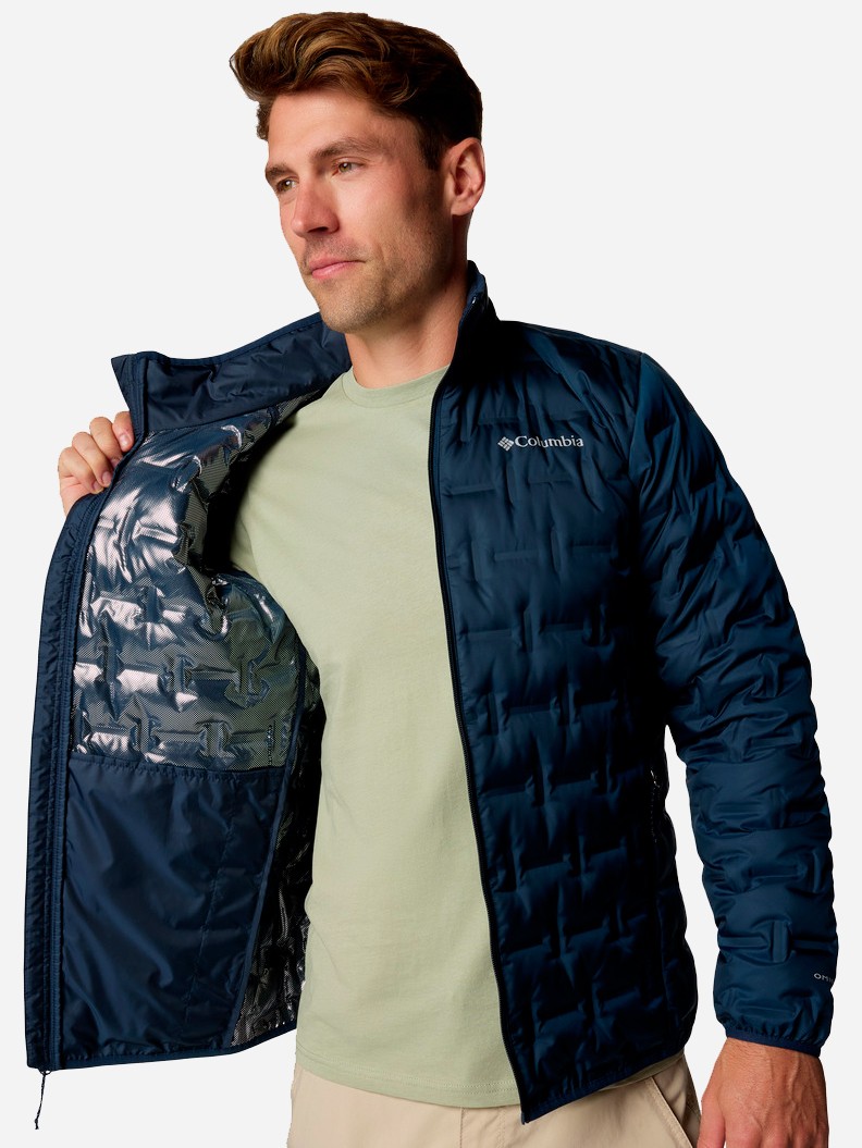 Куртка чоловіча Columbia Delta Ridge™ II Down  Jacket темно-синя 2086241-464 — фото 5