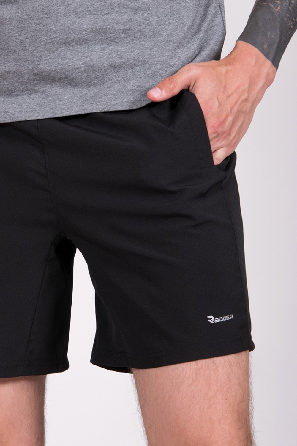 Шорти чоловічі Radder Freko чорні 440005-010 изображение 4