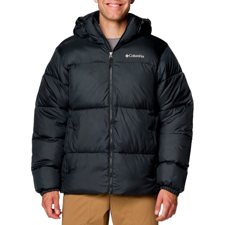 Куртка мужская Columbia Puffect™ II Hooded Jacket черная 2086851-010