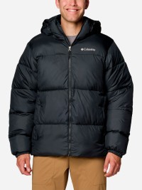 Куртка чоловіча Columbia Puffect™ II Hooded Jacket чорна 2086851-010 изображение 2