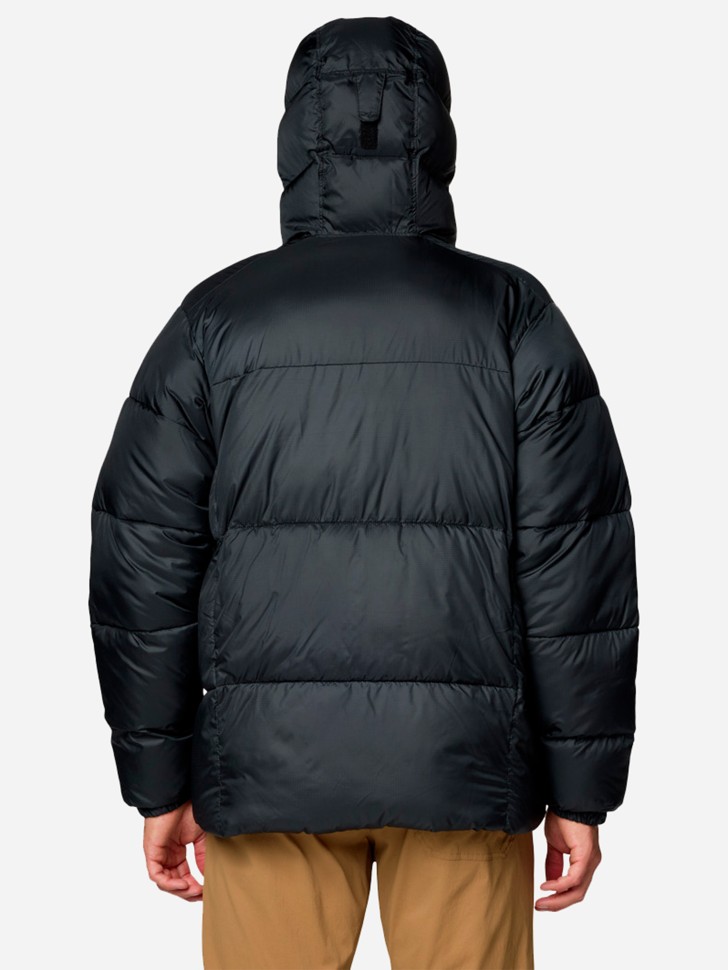 Куртка чоловіча Columbia Puffect™ II Hooded Jacket чорна 2086851-010 изображение 3