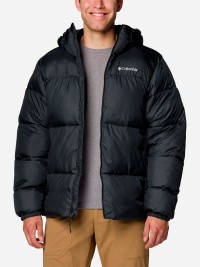 Куртка чоловіча Columbia Puffect™ II Hooded Jacket чорна 2086851-010 изображение 5