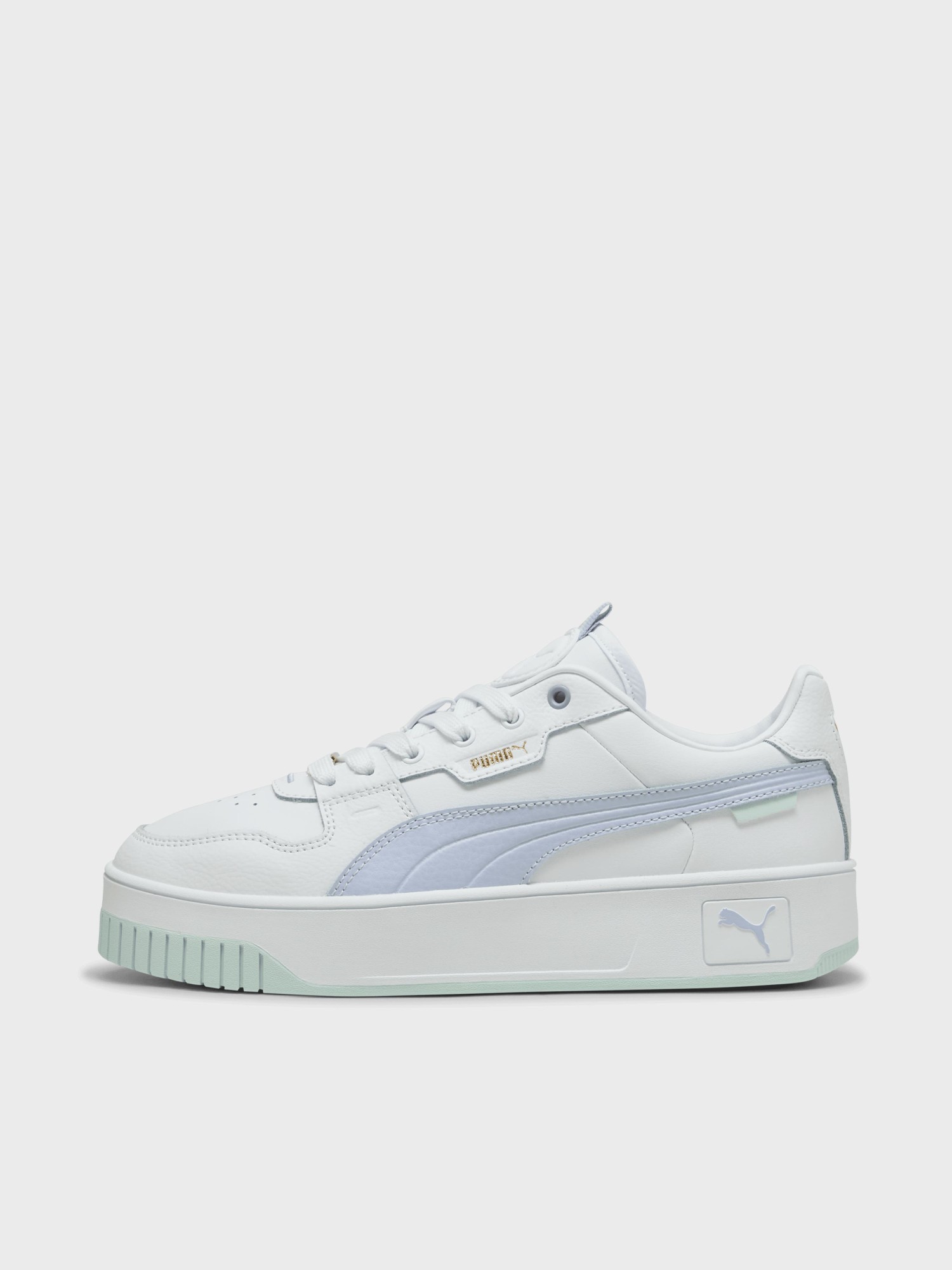 Кроссовки женские Puma Carina Street Lux белые 39748707 изображение 5