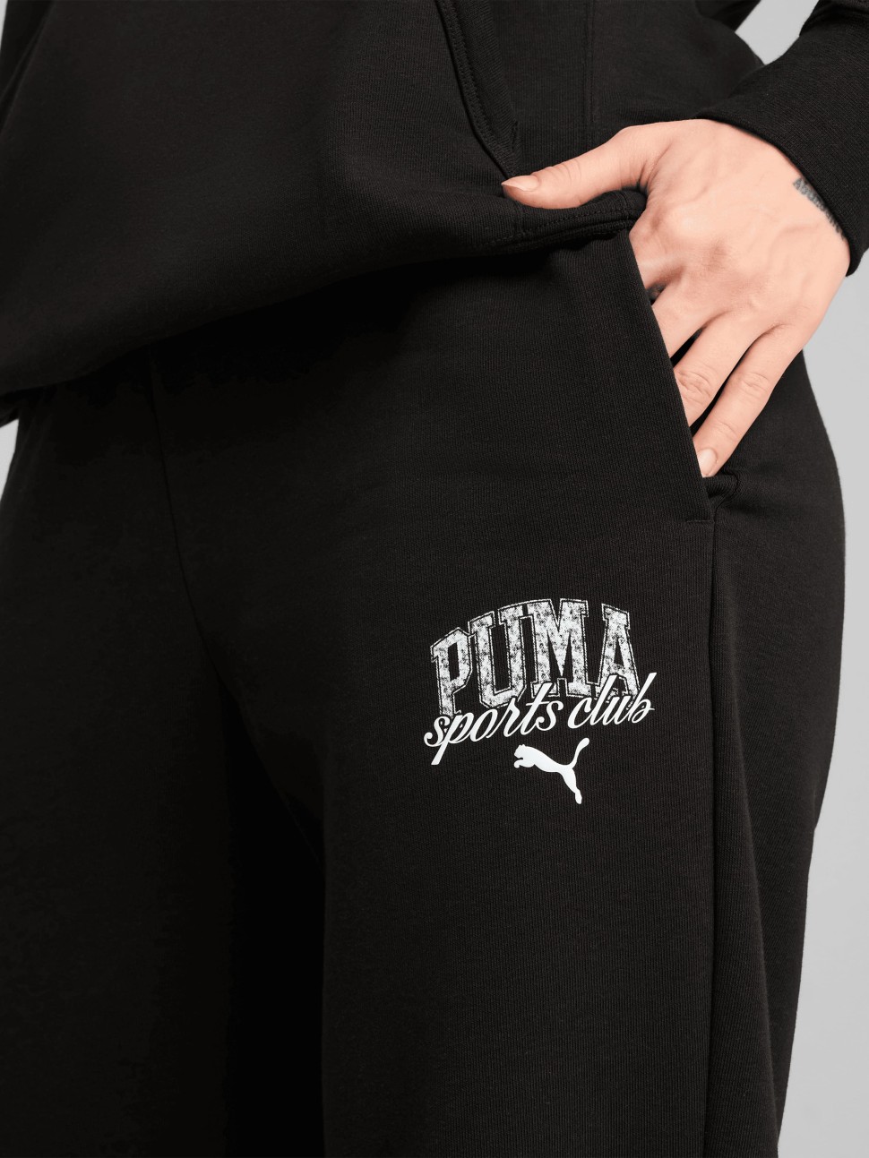 Штани жіночі Puma CLASS Sweatpants чорні 68503701 — фото 5