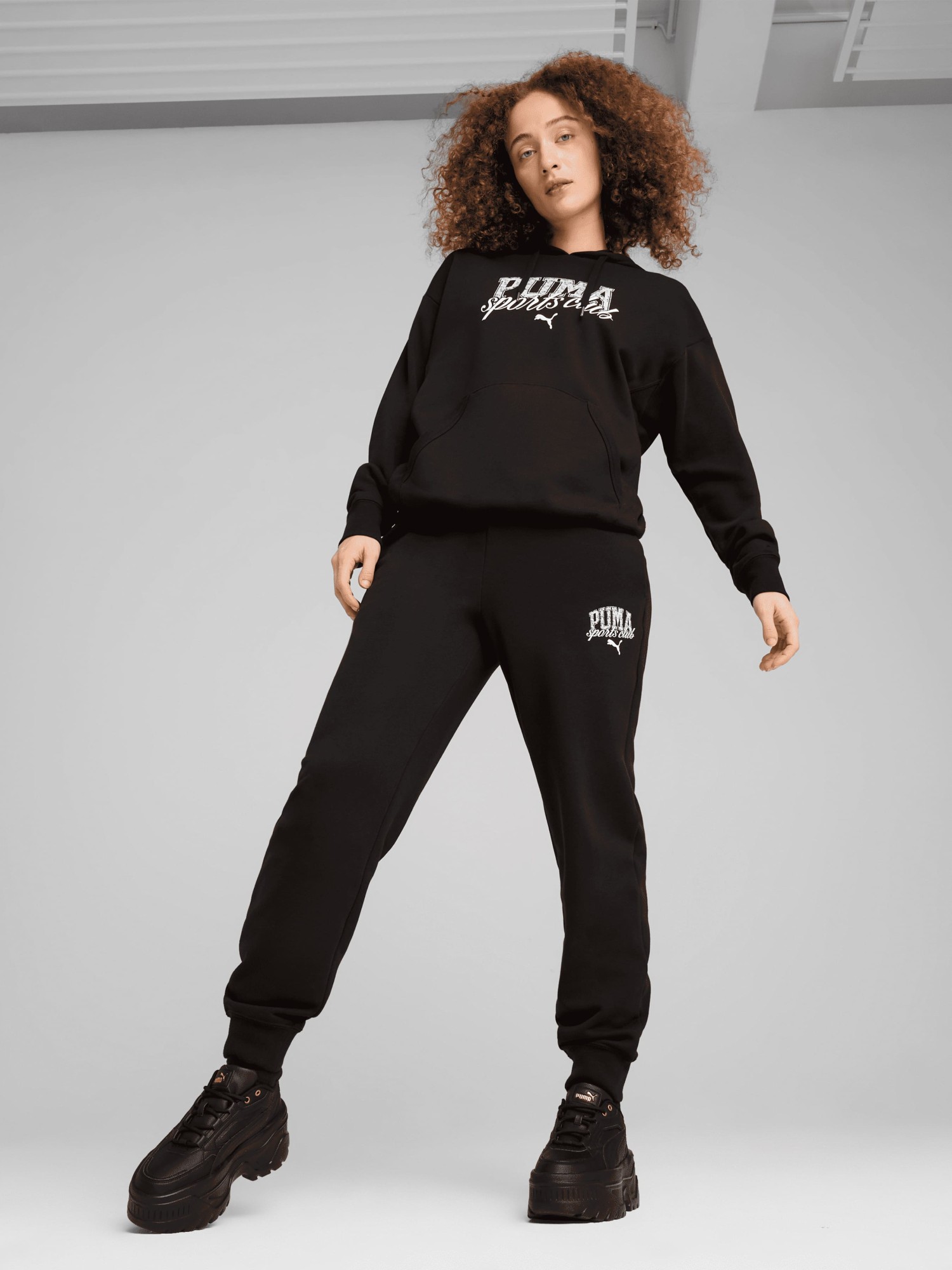 Брюки женские Puma PUMA CLASS Sweatpants черные 68503701 изображение 6