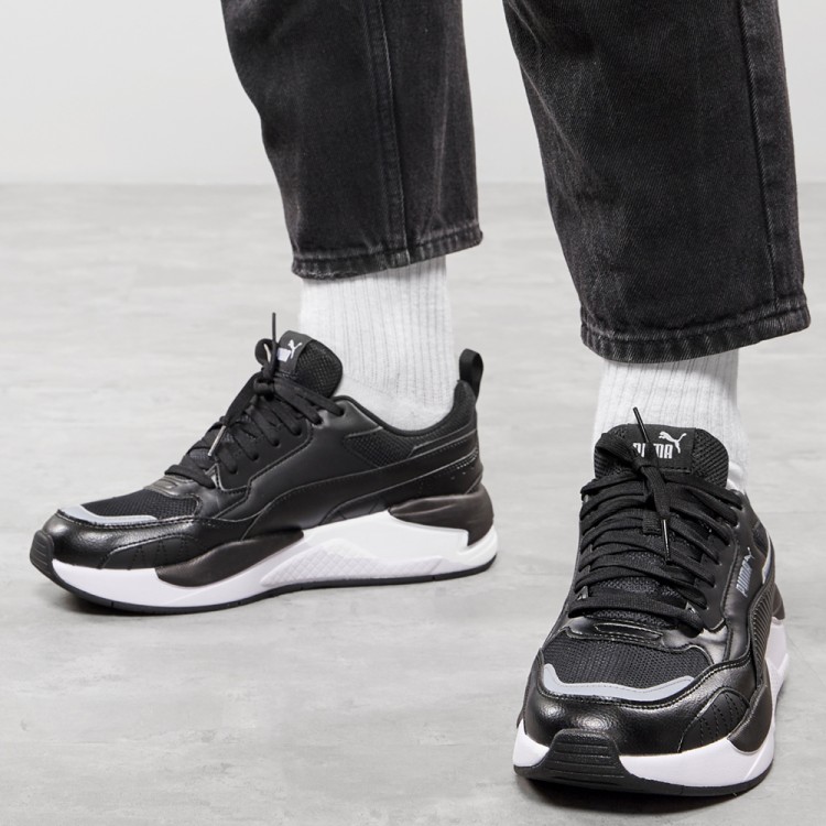 Кроссовки мужские Puma X-Ray 2 Square черные 37310808 изображение 5