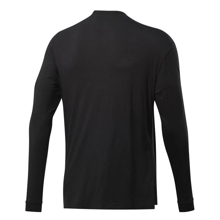 Лонгслив мужской Reebok Myt черный FU3109 изображение 2