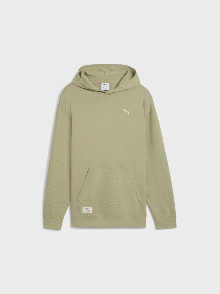 Толстовка мужская Puma CLASS Pinnacle Hoodie оливковая 63301682 изображение 5