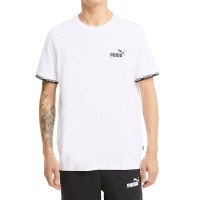 Футболка мужская Puma Amplified Tee белая 58577802 изображение 3