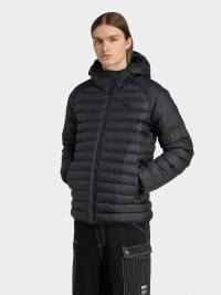 Куртка мужская Adidas PAD HOODED JKT черная JX4117 изображение 2