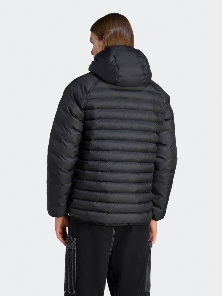 Куртка мужская Adidas PAD HOODED JKT черная JX4117 изображение 3