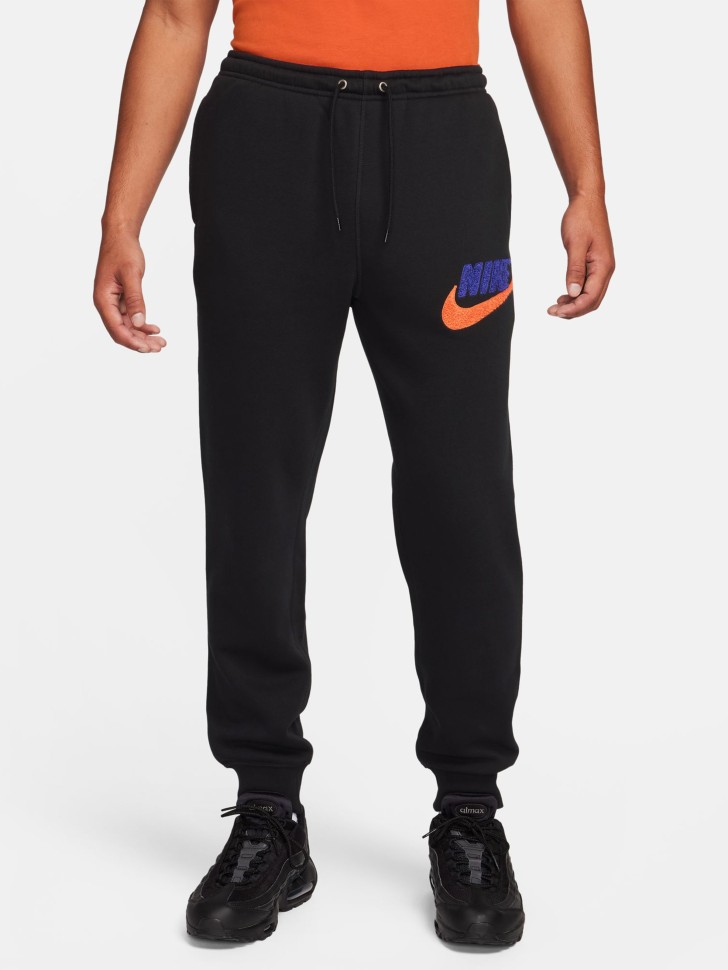 Брюки мужские Nike M NK CLUB BB JOGGER CHNL FTRA черные FN3094-010 изображение 2