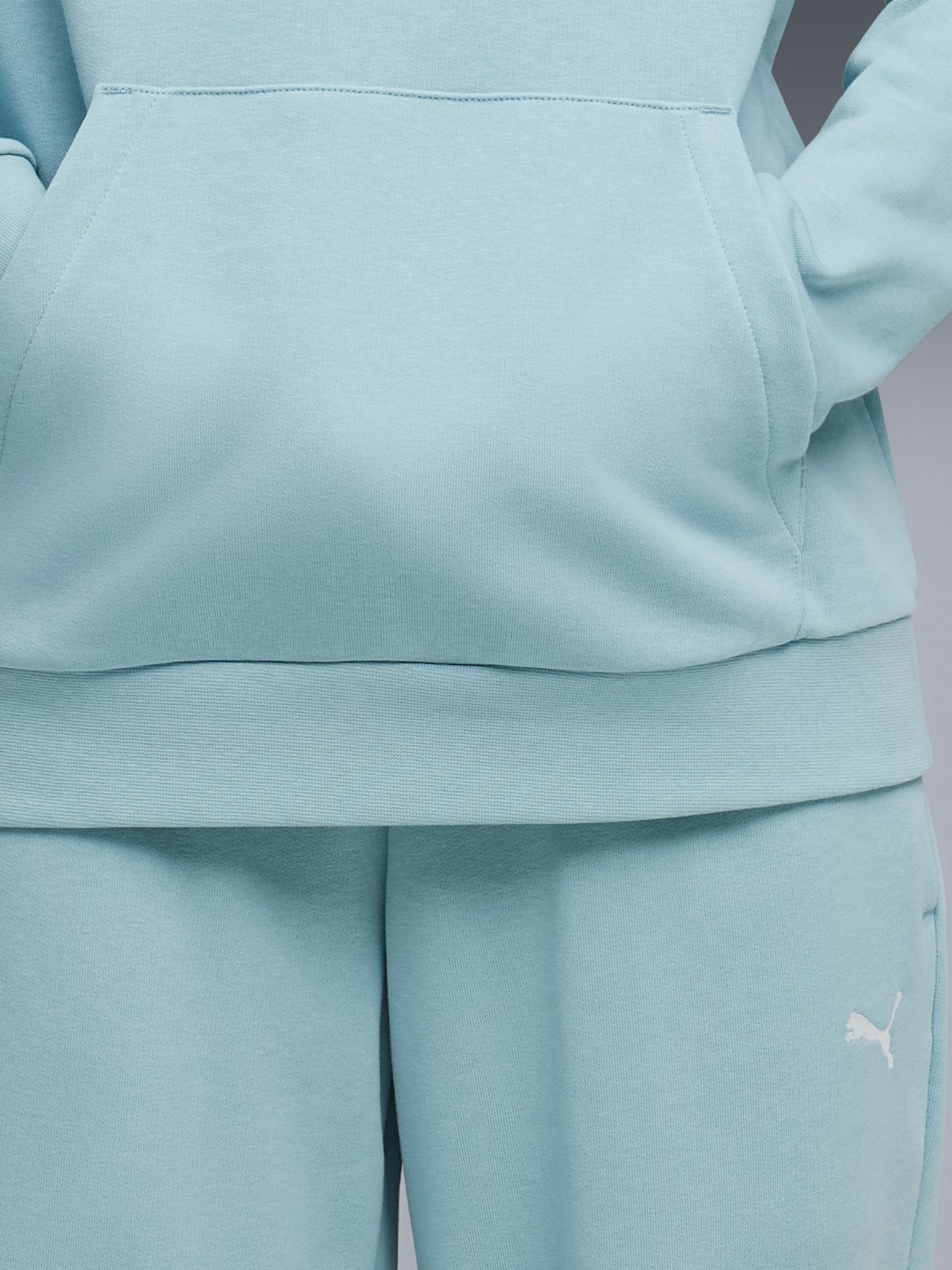 Костюм женский Puma Relaxed Sweat Suit TR cl голубой 69190047 изображение 4