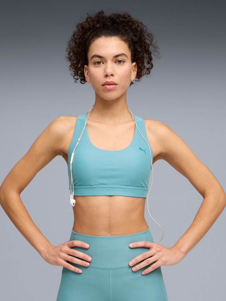 Бра жіночий Puma CLOUDSPUN BRA - MID бірюзовий 52746246 изображение 2
