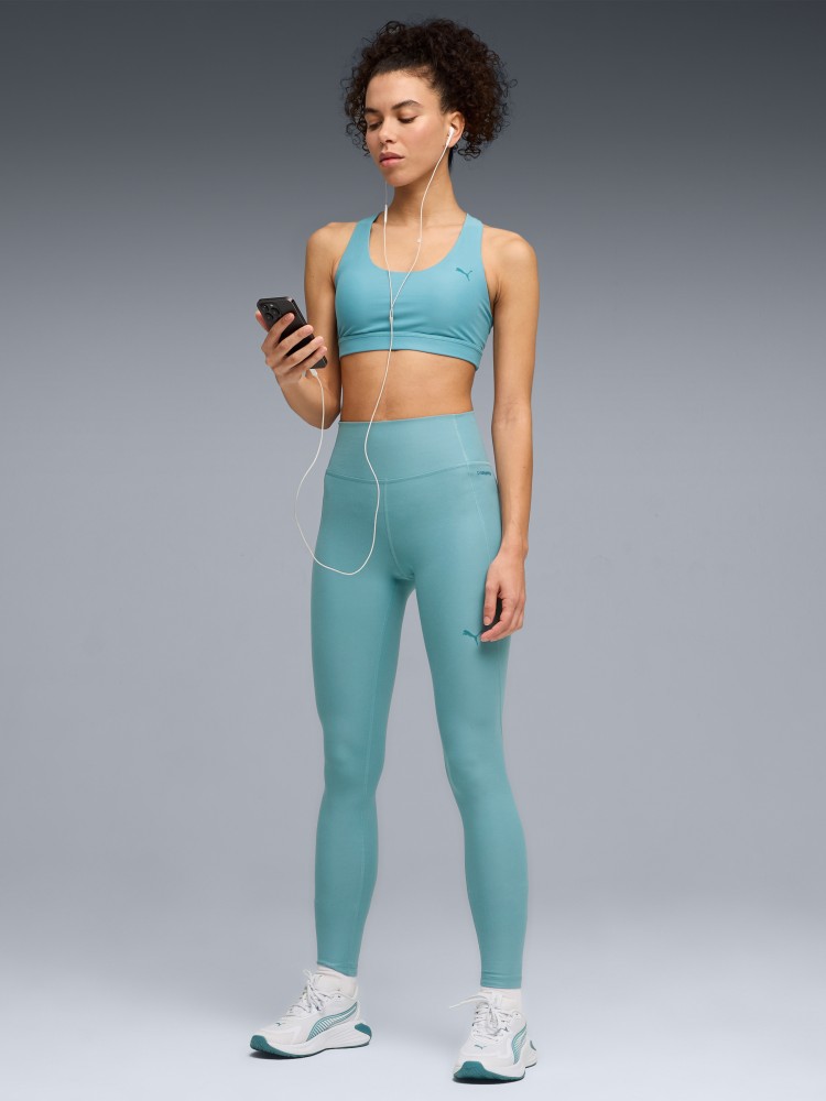 Бра жіночий Puma CLOUDSPUN BRA - MID бірюзовий 52746246 изображение 4