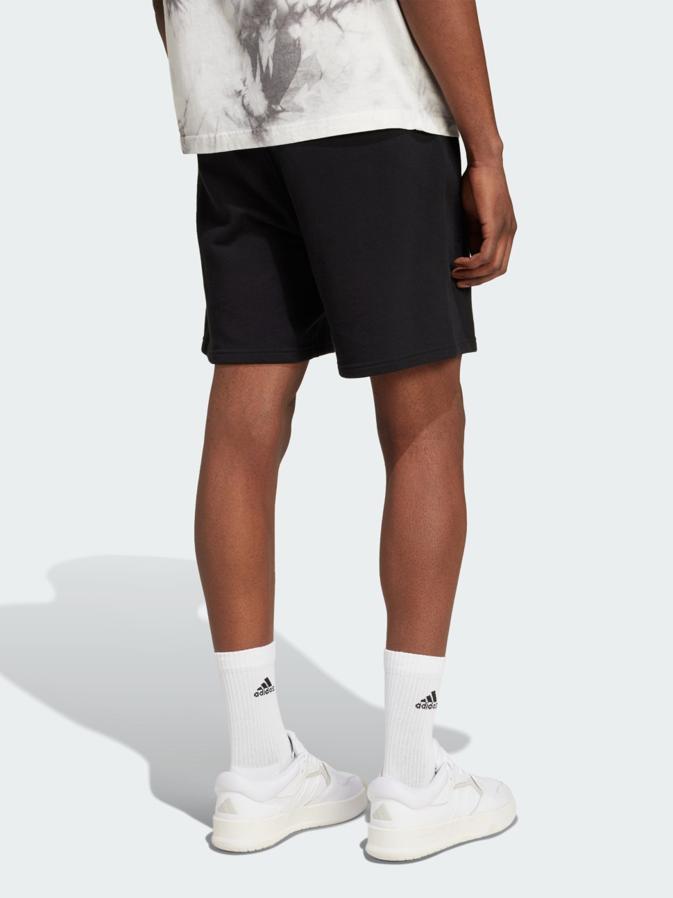Шорти чоловічі Adidas M A SZN FT SHO чорні IX1247 — фото 3