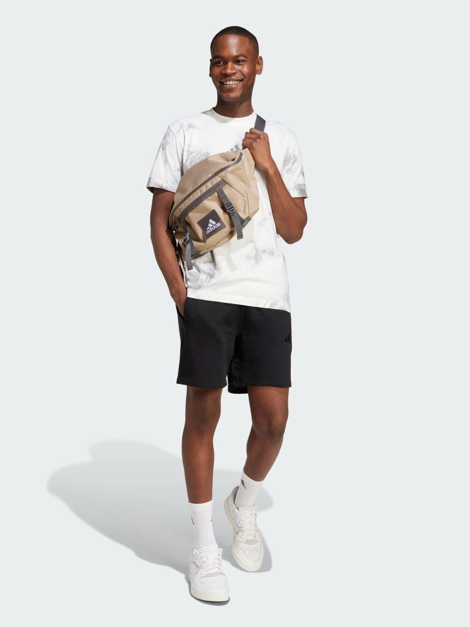 Шорти чоловічі Adidas M A SZN FT SHO чорні IX1247 — фото 5