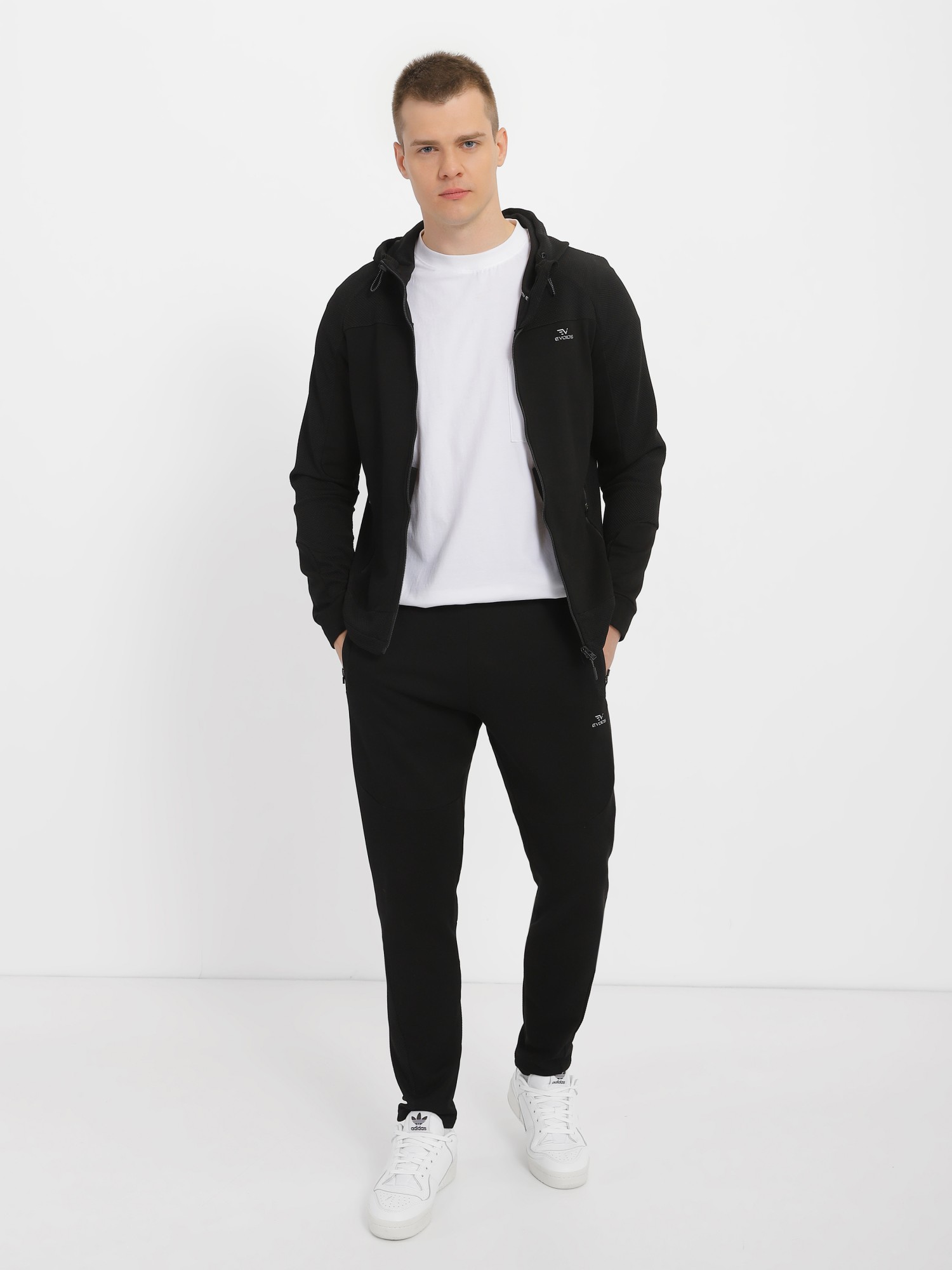 Штани чоловічі Evoids Calis чорні 552140-010  изображение 2