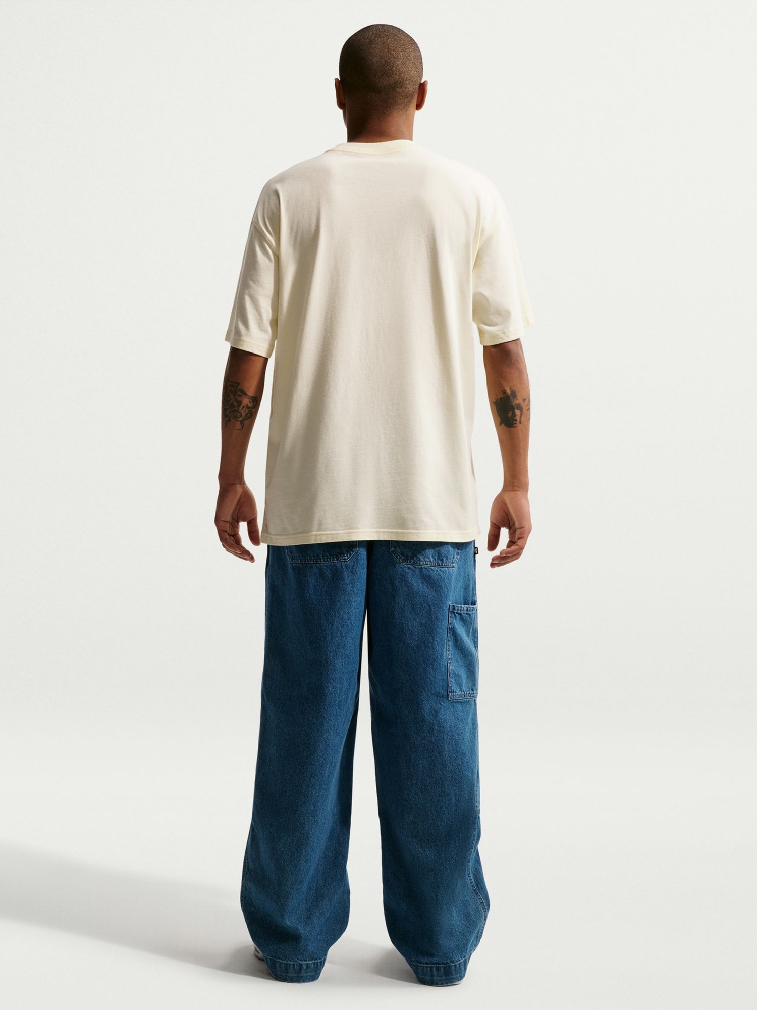 Футболка мужская Nike U NSW TEE LSE NIKE бежевая IH1361-113 изображение 3