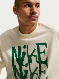 Футболка мужская Nike U NSW TEE LSE NIKE бежевая IH1361-113 изображение 6