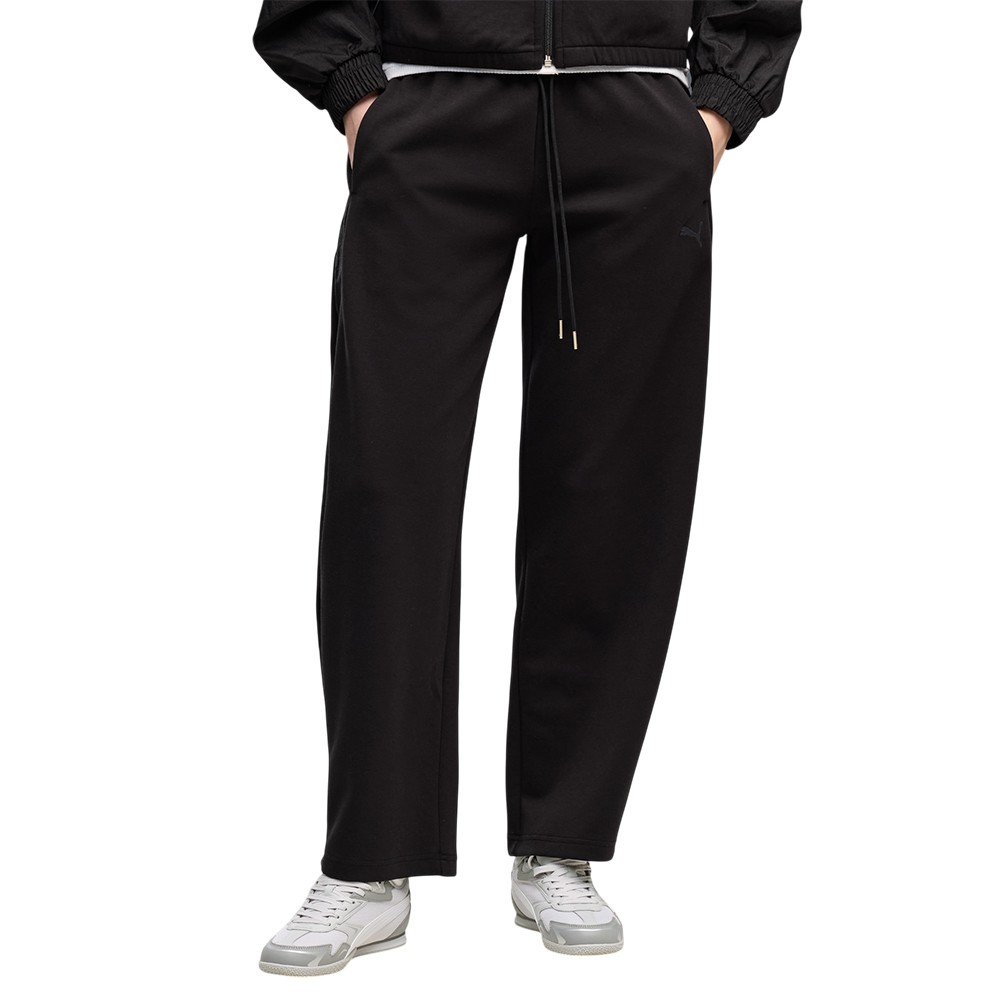 Брюки женские Puma HER Relaxed DK Barrel Leg Pants черные 69402401