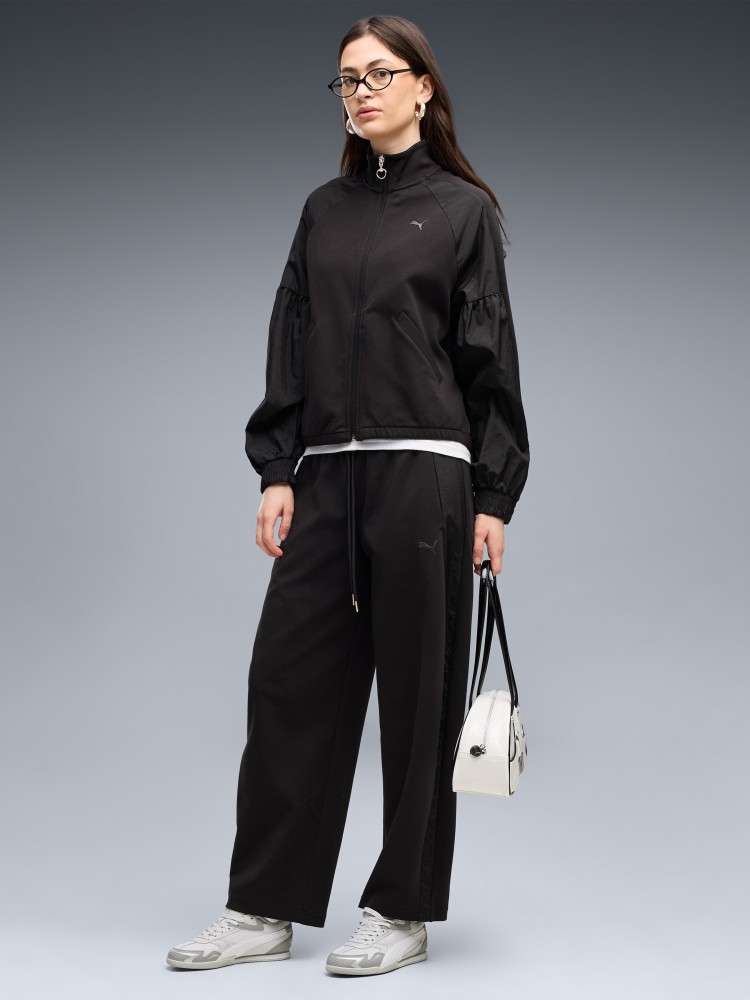 Брюки женские Puma HER Relaxed DK Barrel Leg Pants черные 69402401 изображение 4