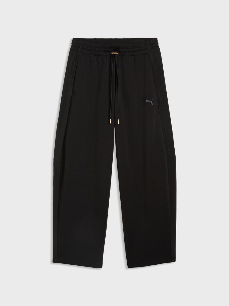 Брюки женские Puma HER Relaxed DK Barrel Leg Pants черные 69402401 изображение 5
