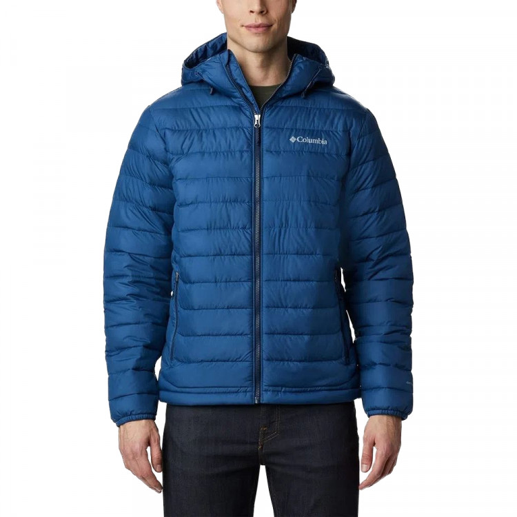 Куртка мужская Columbia Powder Lite Jacket синяя 1693931-452 изображение 1